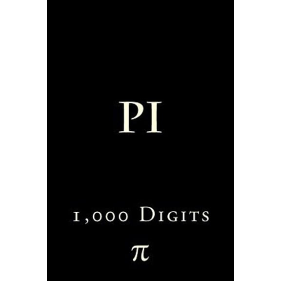 Pre-Owned Pi: 1,000 Digits (Paperback) by Richard B Foster