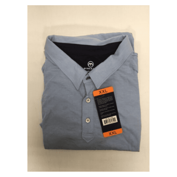 Minerals Men's Short Sleeve T-Shirt XXL/Light Blue