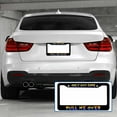 thumbnail image 4 of Sloboki ONLY GAY COPS PULL ME OVER License Plate Frame Universal Aluminum Metal Car Tag Holders Cars Decor, 4 of 5