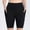 Black, variant on Women's Short Leggings With Pockets Fashion Casual Daily Solid Casual Outing Casual Shorts Pants