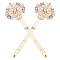 MLINS  2 Pcs Decorative Wall Clock with Pendulum Chiming Quartz