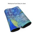 thumbnail image 4 of Hirioo Peacock for Mouse Pad ,Anti-Slip Base, Durable Stitched Edges, Perfect for Gaming, Office, and Home Use,16x35.5in, 4 of 9