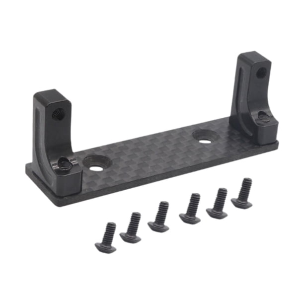 Soporte de montaje para servo de coche RC, modificado, estable, reemplazo directo, multifunción. Negro