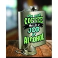 thumbnail image 3 of Spoontiques 15858 Mermaid Stainless Hip Flask, Blue, 3 of 3