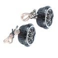 thumbnail image 3 of Car Loudspeakers Stereo Round Tweeter with Chrome Plated Spider Pattern for Car Truck, 3 of 5