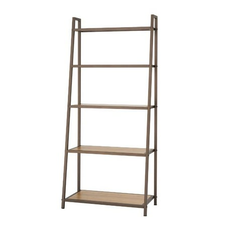 Trinity 60 H X 27 W Leaning Bamboo Shelving Unit Com