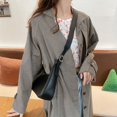 thumbnail image 5 of Bolso de mujer retro bajo el brazo medio antiguo bolso simple bolso de mano luna creciente un solo hombro bandolera bolso de mano de mujer de moda, 5 of 5