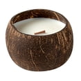 thumbnail image 2 of Coco Casa Handmade Coconut Shell Candle - Coconut Mango - 4" x 4" x 2 3/4" - 10 count box, 2 of 10