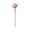 Pink, variant on Realistic Rose Shaped Ballpoint Pen, Floral Decorative Writing Pen for Journaling Holiday Gift Party Layout