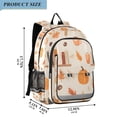 thumbnail image 2 of FORMRS School Backpack 17" Student Travel Bag with Laptop Compartment, Beige Fall Acorns Pattern, 2 of 7