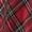 Red, variant on Women's plaid maxi dress, A-line high-waisted, pleated, full-print flowy long dress