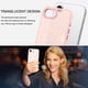 thumbnail image 4 of Funda para teléfono móvil BENTOBEN iPhone 16e de 6.1 pulgadas, magnética, rosa, 4 of 9