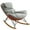 Gray, variant on Aukfa Oversized Chaise Lounge Indoor Chair, Wood Frame, Corduroy, Beige
