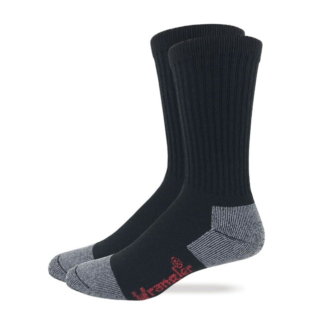 Wranglers Riggs Mens Socks, Steel Toe Boot Work Crew Cotton Cushion