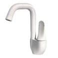 thumbnail image 1 of 1pcs Gray Bathroom Kitchen Brass Water Faucet Classic 360° Spin Hot And Cold Tap New Arrival Basin Faucet, 1 of 9