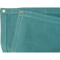 4 Ft. x 4 Ft. Green 10 Oz. Canvas Tarp