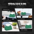 thumbnail image 7 of Xecao Green Glitter Print Tissue Box Cover,Modern PVC Leather Square Tissue Box Holder for Creative Decorative, 7 of 7