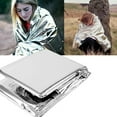 thumbnail image 4 of Guardoinrt Couverture d'Urgence Camping Extérieur Voyage Couverture Thermique de Survie Isolante, 1 Pce, 4 of 8