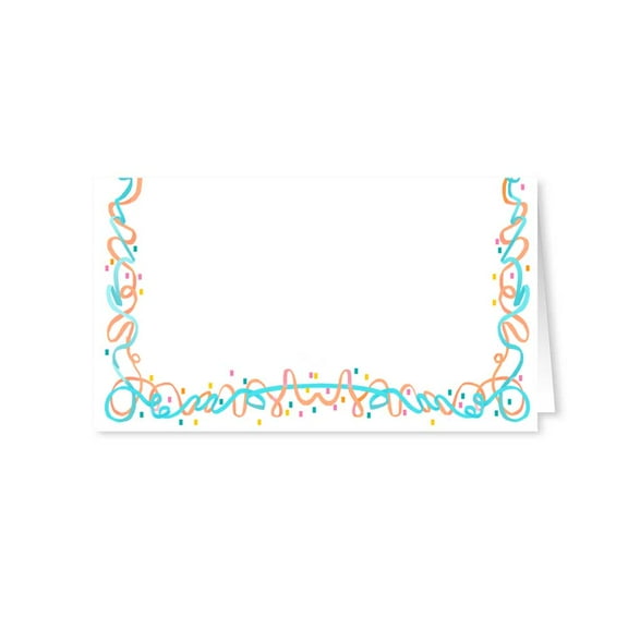 Table Tent cards – 3.5 × 4”- Unfolded, 3.5 × 2”- Folded, 25 Cards – 77015