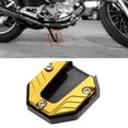 thumbnail image 6 of JISADER 2xMotorcycle Kickstand Supporting Pad Universal Spare Parts Premium Golden, 6 of 9
