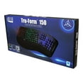 thumbnail image 3 of Adesso Tru-Form 150 3-Color Illuminated Ergonomic Keyboard, 3 of 25