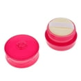 thumbnail image 4 of Yinanstore Portable Empty Makeup Case Container with Puff Strainer, Rose Pattern , 5.5*3.5cm Rose Red, 4 of 6