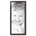 thumbnail image 2 of ArtToFrames 16" x 37" Plum Victorian Emboss Picture Frame, 16x37 inch Brown Wood Poster Frame (WOM-5080),  Pack, 2 of 7