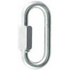 CURT 82611 Threaded Quick Link Trailer Safety Chain Hook Carabiner Clip, 1/4-Inch Diameter, 4,400 lbs Break Strength