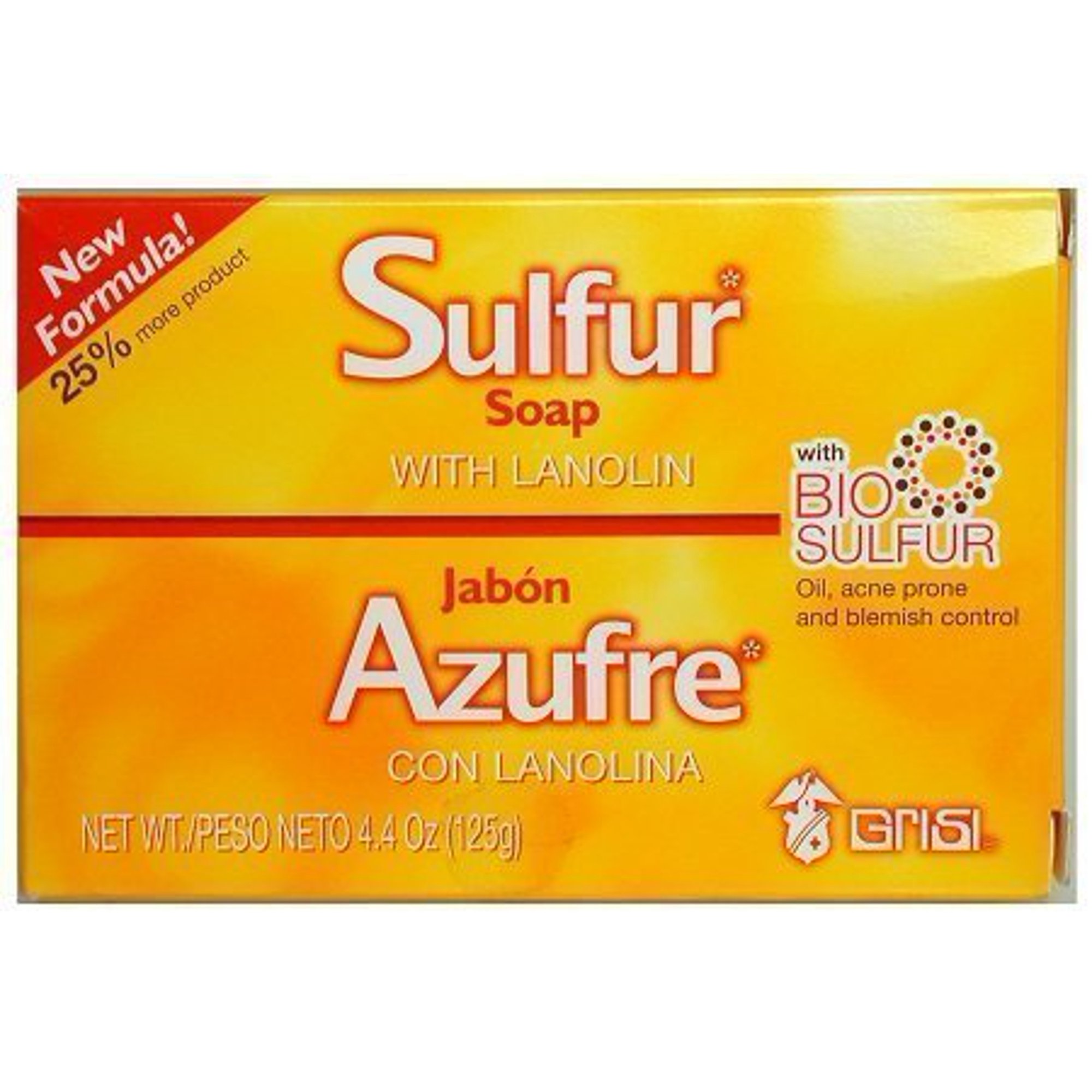 Grisi Bio Sulfur Soap With Lanolin 3 Pack 4 4 Oz Walmart Canada