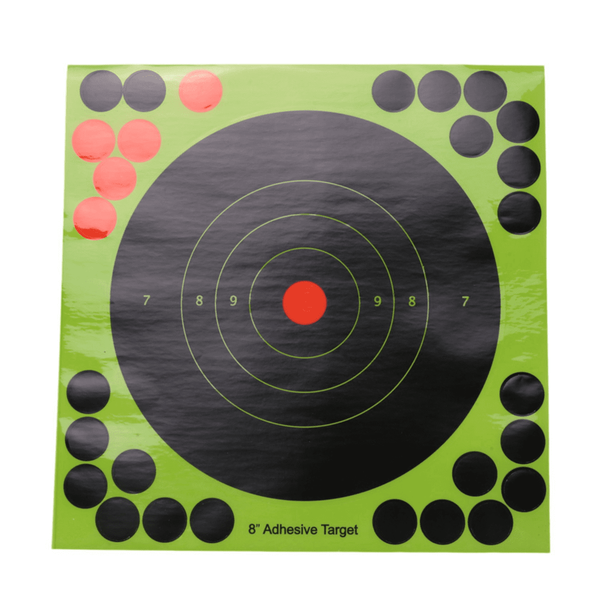 200Pcs/Set Hunting Targets 8x8 Inch Self Adhesive Paper Reactive Splatter Targets Stickers