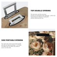 thumbnail image 4 of Haiem Vintage Peonies Rustic Charm Luggage Cover Printed Suitcase Covers for Luggage Elastic Washable Suitcase Protector Fits 18-32 Inch Luggage-Large, 4 of 8