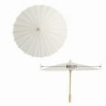 thumbnail image 6 of 12PCS Paper Parasol 60Cm Beach Umbrella White DIY Umbrella Photography Props for Baby Shower Party Wedding,12x Paper Parasol,White, 6 of 6