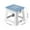Blue, variant on YOTQUSKI Small Foldable Stool, Portable Stool, Plastic Step Stool, Low Stools for Sitting, Plastic Stool with Handle for Kitchen, Bathroom, Living Room