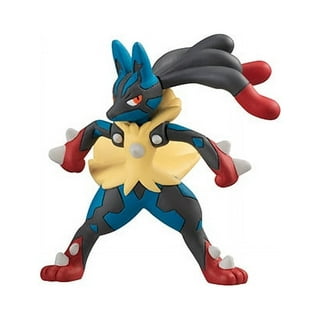 Trends International Gallery Pops Pokemon - Lucario Wall Art Wall Poster,  12 x 12, White Framed Version