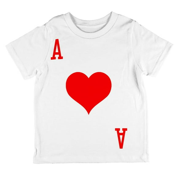 Halloween Ace of Hearts Card Soldier Costume All Over Toddler T Shirt Multi 6T