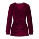 thumbnail image 3 of Uootdi Plus Size Sequin Tops for Women Sparkly Glitter Bow Crewneck Long Sleeve Shirts Evening Party Night Top Going Out Pullover Gift, 3 of 6