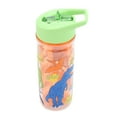 thumbnail image 3 of Your Zone 14-Ounce Plastic Water Bottle with Lid and Straw, Dinosaur, Double Wall Insulated, 3 of 6