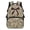 Camo Brown Bow Print, variant on KEIAHUAN Duck Camo Brown Bow Kids Backpack, Soft Breathable Back Panel Bag, 17 Inch Large Capacity Multi Storage Pockets Fits 14 Inch Laptop for Boys Girls Weekend Travel