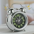 thumbnail image 4 of Super Loud Double Bell Bedside Alarm Clock With Night Light Bedside Home Decor, 4 of 5