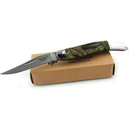 Wild Turkey Handmade Biker Tooth-Pick Folding Knife 3.75 Closed Everyday Carry