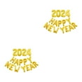 thumbnail image 1 of Transemion Safe And Easy Inflation Happy New Year Balloon Setup For Fun-filled Celebration Gold 2Set, 1 of 6