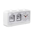 thumbnail image 3 of 1 Pc Time Clock Home Use Simple Rectangle Clock Manual Control Date Week Clock, 3 of 3