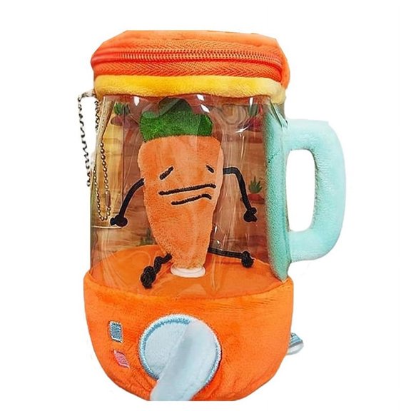 Plush Carrot Juicer Toy,Carrot Juicer Plush Toy,6 Inch Carrot Blender Plush, Fun Draws y10109
