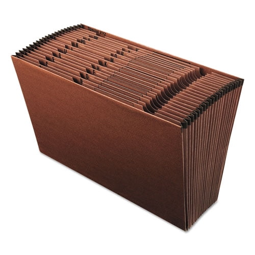 Earthwise by Pendaflex Recycled Indexed Expanding File, 21 Sections, 1/21-Cut Tabs, Legal Size, Red Fiber Earthwise by Pendaflex Recycled Indexed Expanding File, 21 Sections, 1/21-Cut Tabs, Legal Size, Red Fiber