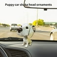 thumbnail image 4 of Leodye 1PCS Puppy Bobblehead Car Ornament - Dashboard Decor for Teens/Truck/Car Accessories -4.29x2.34x3.9in, 4 of 8