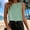 Green, variant on Plaid Shirts For Women Solid Color Work Blouses Sleeveless Tops For Women Spring Tank Top Beach Outfits For Women Cute Simple Tops Short Sleeve Top For Women Causal Top Dressy Tanks