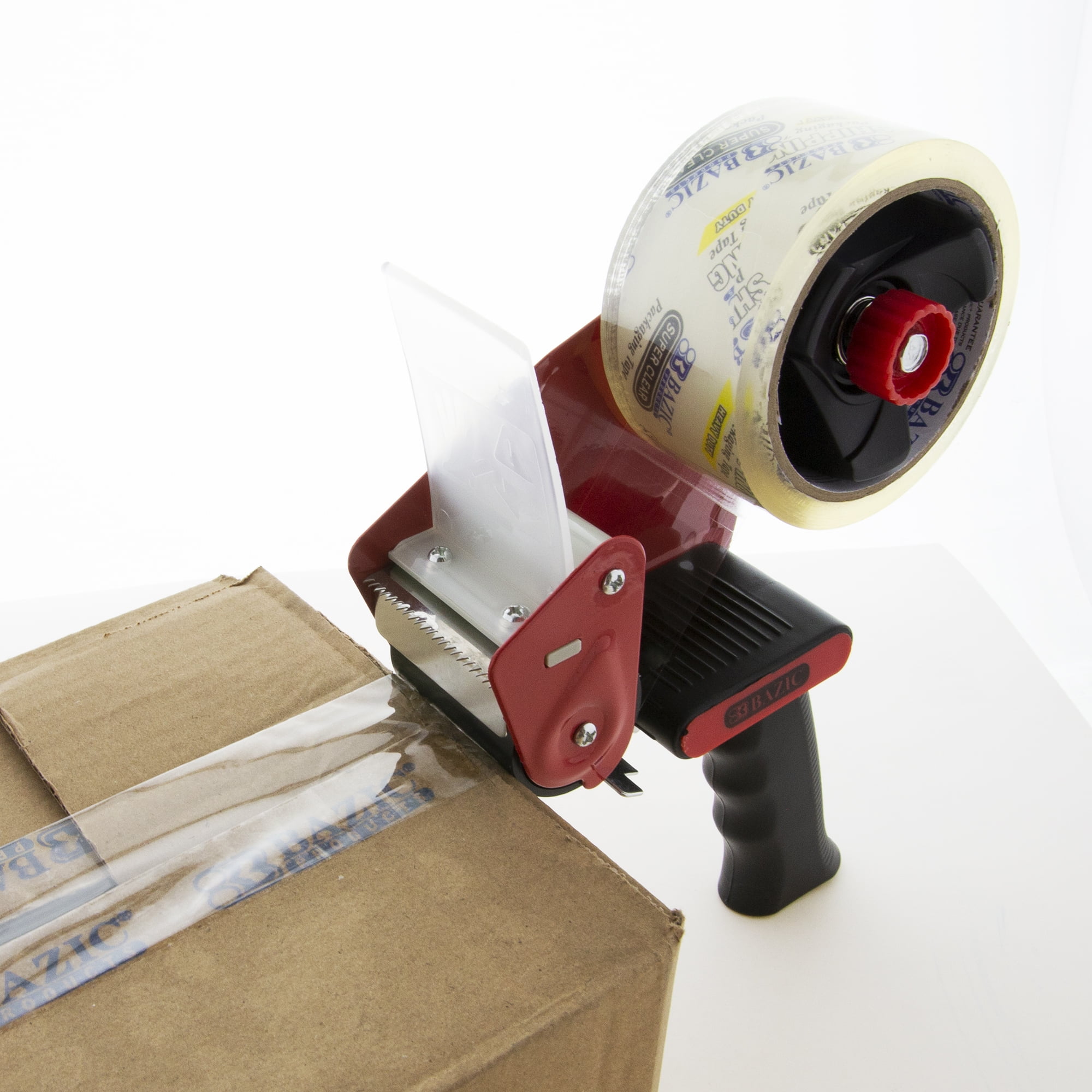 BAZIC Heavy Duty Tape Dispenser Gun, 2 Rolls 2" x 54, 1-Pack