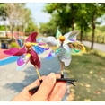 thumbnail image 4 of NOGIS 30 Pcs Colorful Windmill Hair Clips Sparkly Pinwheel Clips Sequin Mini Windmill Hairpins Favor Gift Hair Barrettes Pinwheel for Rave Party, Random Color, 4 of 7