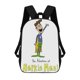 thumbnail image 1 of Hombre Servilleta-theme Backpack, Campus style schoolbag Bookbag with Adjustable Shoulder Straps And Large Zip Compartment, Unisex Travel Bags., 1 of 6