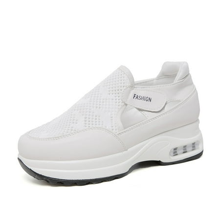 

AnuirheiH New And Personality Hollow Casual Women Shoes Sports Style Casual Shoes Sale Clearance